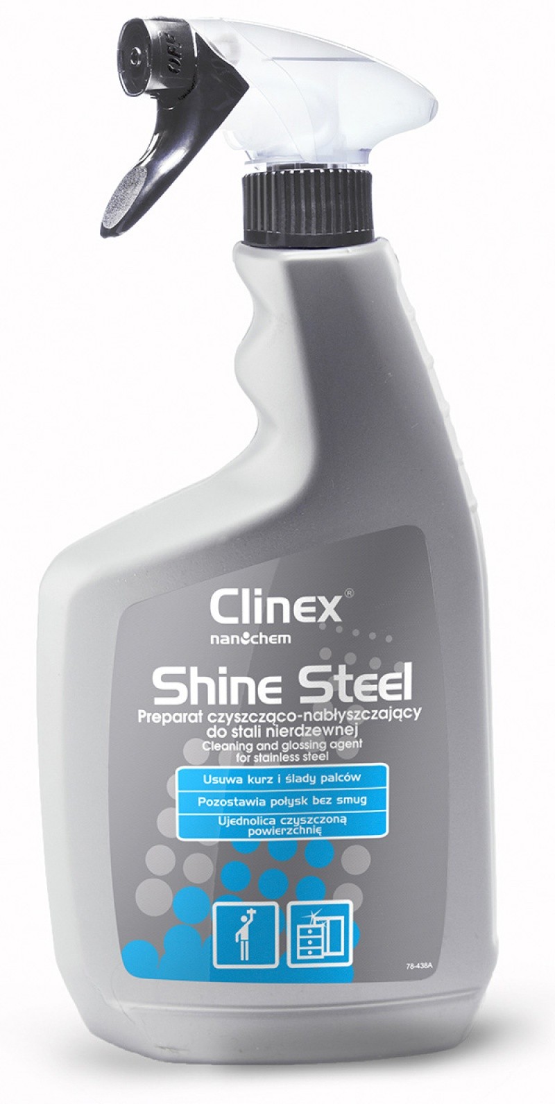 CLEANING AND GLOOSING AGENT FOR STAINLESS STEEL 650 ML