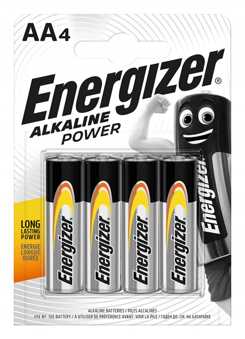 ელემენტი "ენერჯაიზერი / ENERGIZER" AA (4 ცალი) ALKALINE