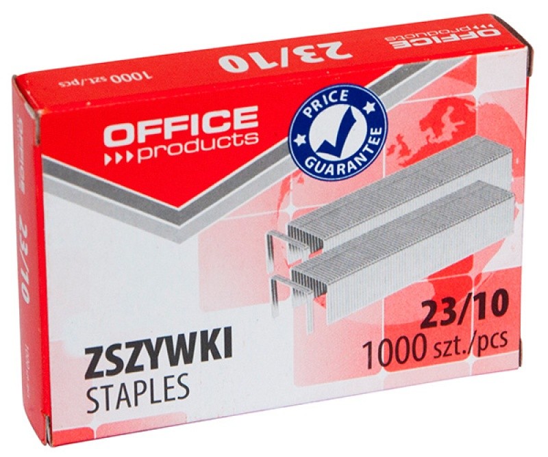 სტეპლერის ტყვია 23/10 OFFICE PRODUCTS