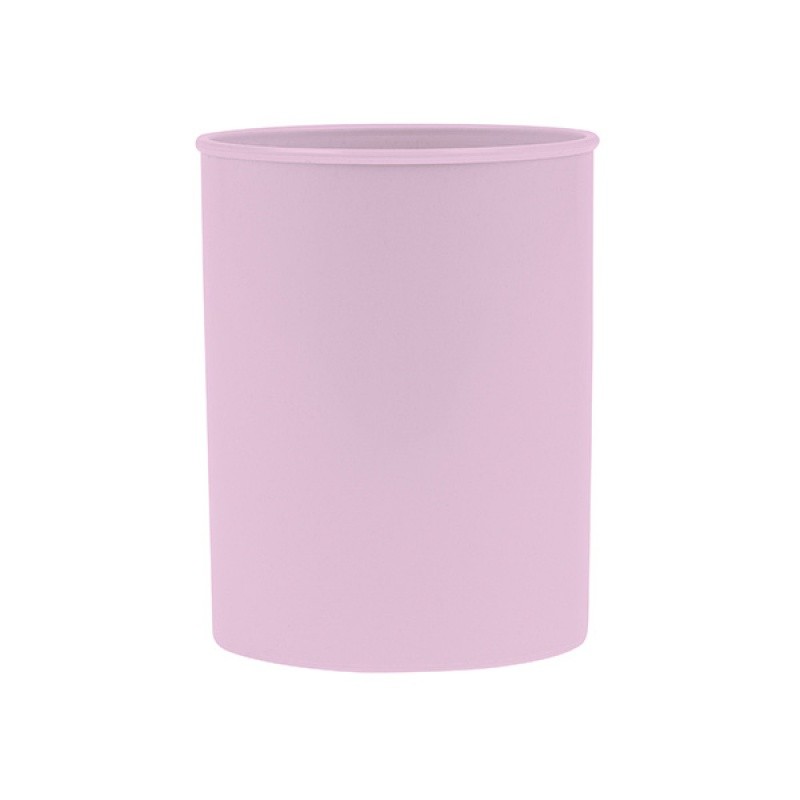 საკანცელარიო ჭიქა პლასტმასის მრგვალი - იისფერი DONAU 95*75მმ