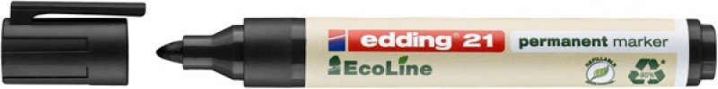 PERMANENT MARKER ECOLINE E-21, EDDING,1,5-3 MM, BLACK