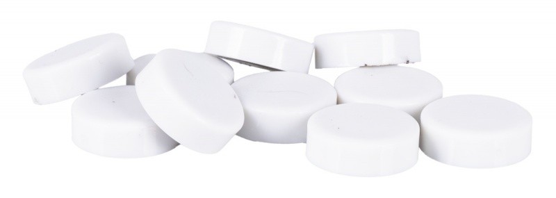 დაფის მაგნიტი Q-CONNECT, 20მმ, 10 ცალი, თეთრი