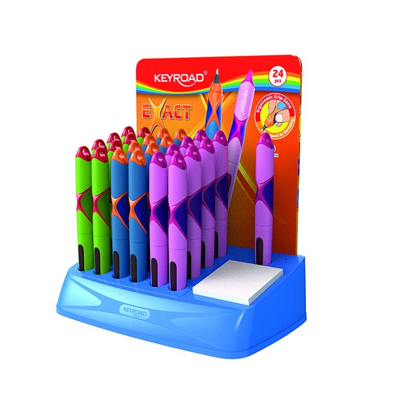 კალამი KEYROAD EXACT, შერეული ფერები, 1 ცალი
