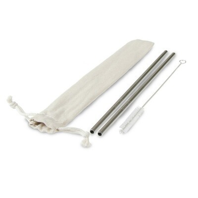 საწრუპი მრავალჯერადი "ECOLOR" V8803 Monim, 2 ცალი, ვერცხლისფერი